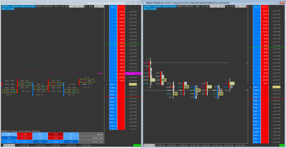 MASTER FOOTPRINT PRO ZN ZB - Sierra Chart Template