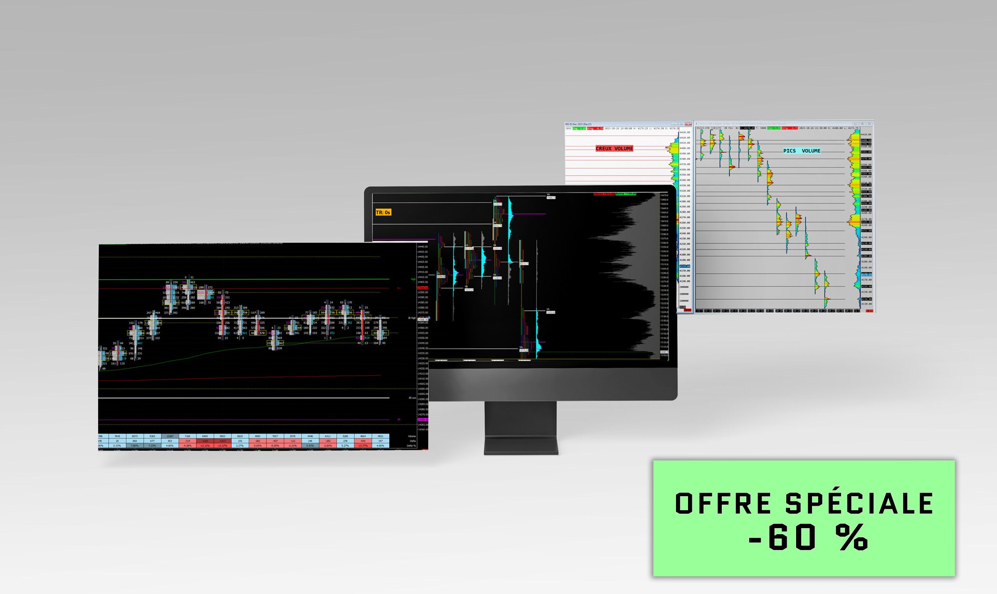 NQ MASTER BUNDLE | MARKET PROFILE + FOOTPRINT + VOLUME PROFILE